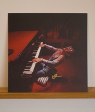 4 X Elton John Authentic Autograph: HAND SIGNED 12"x12" art cards - Job Lot