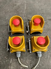 Weatherproof Emergency Stop Push Button Switch – Industrial Safety - 4 available