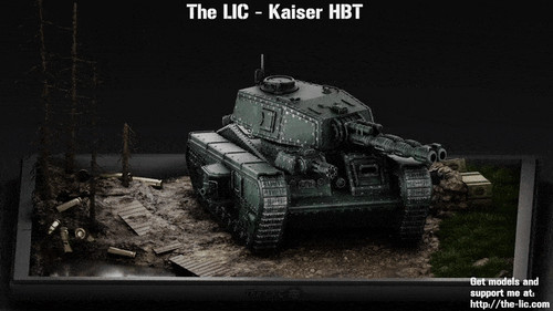 Kaiser heavy battle tank - heavy,