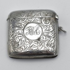 Large Antique Solid Silver