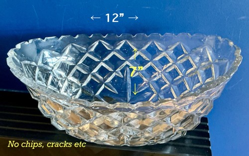 Heavy oblong glass - glass, fruit