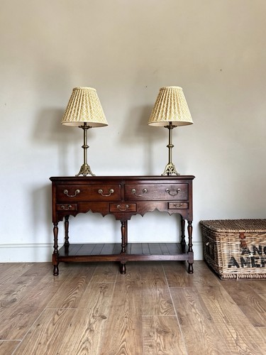Oak dresser base