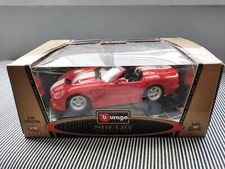 Burago Gold 1/18 Scale Shelby Series 1 1999 - Red - Boxed