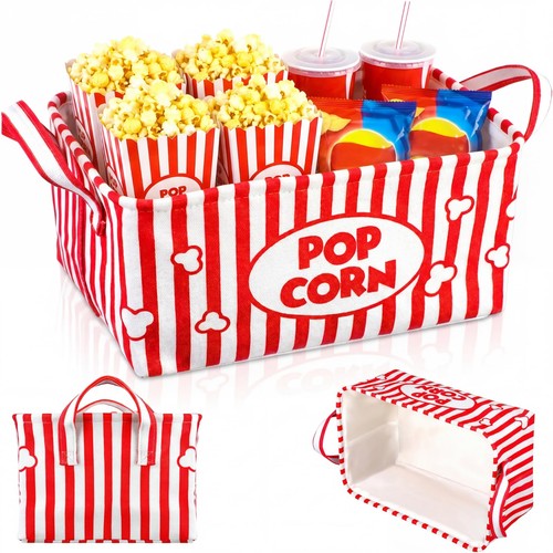 Popcorn buckets movie night - popcorn,