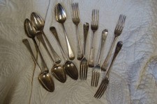 12 Silver hallmarked