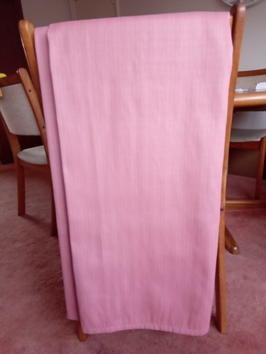 Pink curtains w 52 - ,