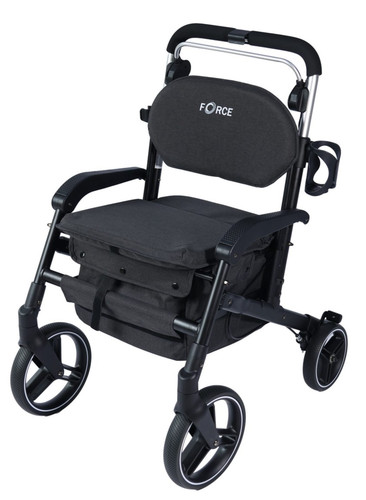 Shopping trolley rollator - trolley,