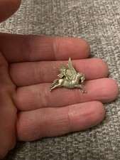 Vintage 1950s Parachute Regiment pin sweetheart badge 1st / 6th Airborne pegasus