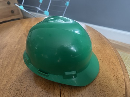 Msa safety helmet green - msa,