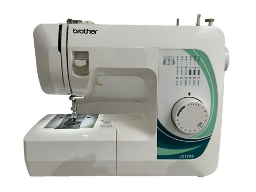 Working brother sewing - working,