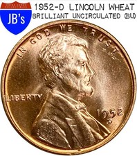 1952-D Lincoln Wheat Cent