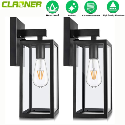 Glass lantern wall light - wall,