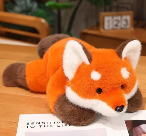Red fox sleep pillow - fox,