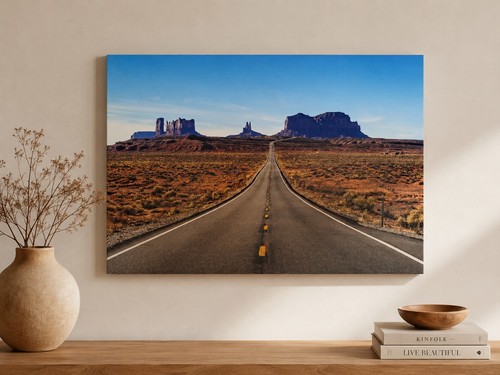 Route wall art - sign, |