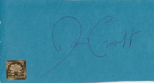 David croft signature writer - david,