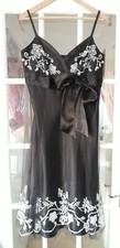 Ladies Debenhams Black Net