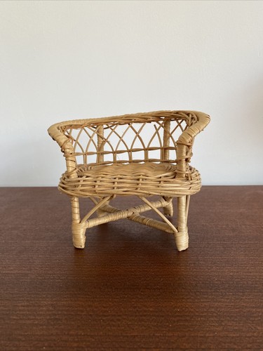 Small wicker dolls teddies - dolls,