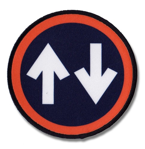 Mod arrows scooter - mod, sew-on