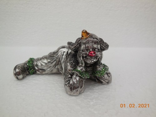 Clown down italian silver - down",