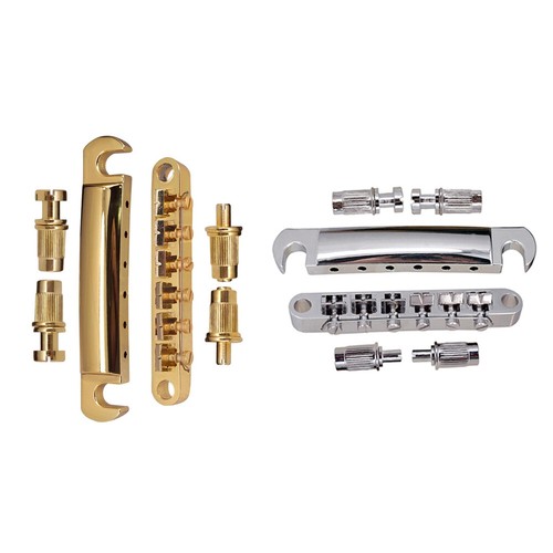 Gold chrome guitar string - gold/chrome,