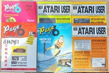 Page 6 New Atari User magazine bundle - vintage 8 bit, some ST