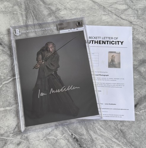 Ian mckellen signed - ian,