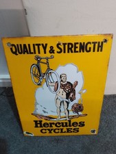 Hercules  Cycles Vintage Sign