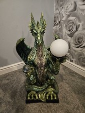 Large Fantasy Dragon Lamp