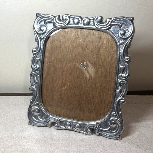 Vintage ornate silver tone - vintage,