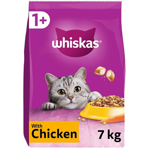 Whiskas adult dry cat - whiskas, 7kg