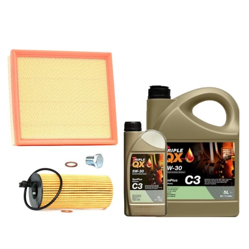 5w30 oil air service kit - 6l,