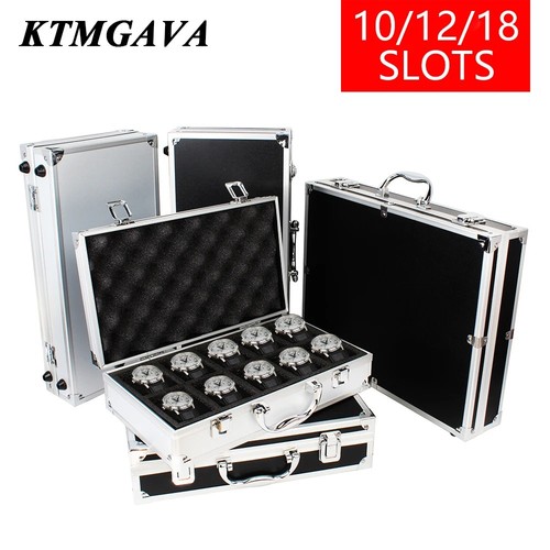 Grids watch case - case, aluminum