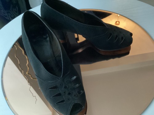 Vintage 1940s black selby - vintage,