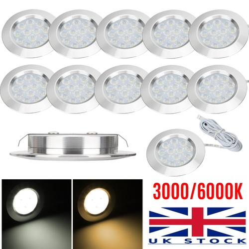 10x spot recessed led - spot, light