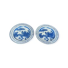 Pair Antique Staffordshire