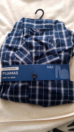 Mens cotton pyjamas easy - m,