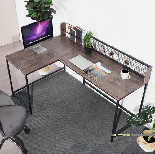 Shaped corner computer desk - corner,