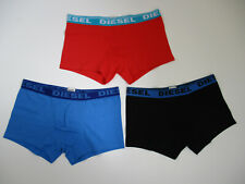 100% Authentic Men's DIESEL Boxer Shorts, Sizes S or XL. Choice of 3 Colours