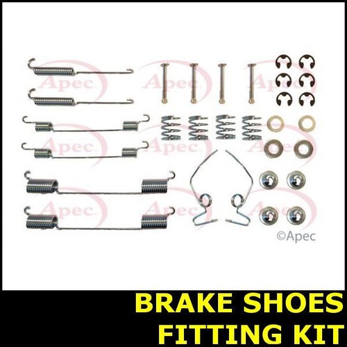 Brake shoes fitting kit rear - fitting,