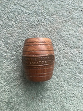 HMS Warspite teak barrel from the ship The Grand Old Lady Jutland WWI WWII