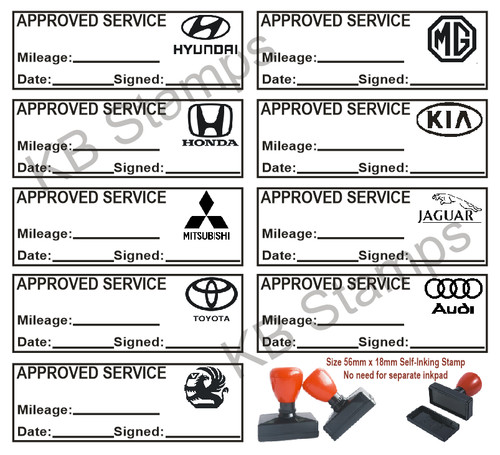 Service stamp garage - service,