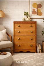 Harris Lebus Golden Oak Chest