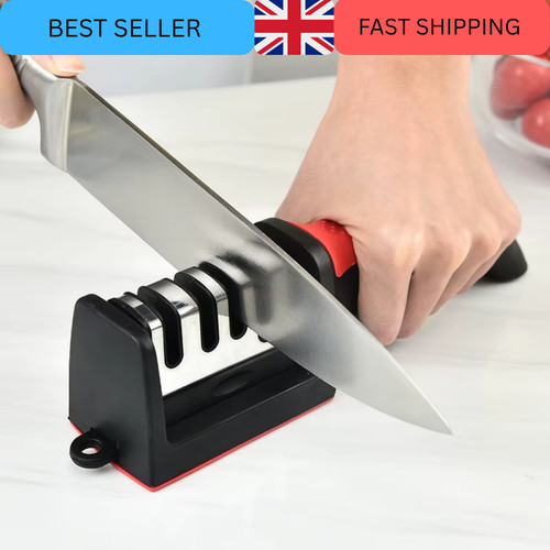 Stages knife sharpening - knife,
