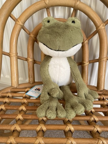 Jellycat finnegan frog - frog, 20cm
