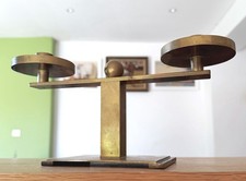 SOLID BRASS ORIGINAL ART DECO