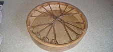 VINTAGE Buffalo Hide Shamanic/Native American Style Drum