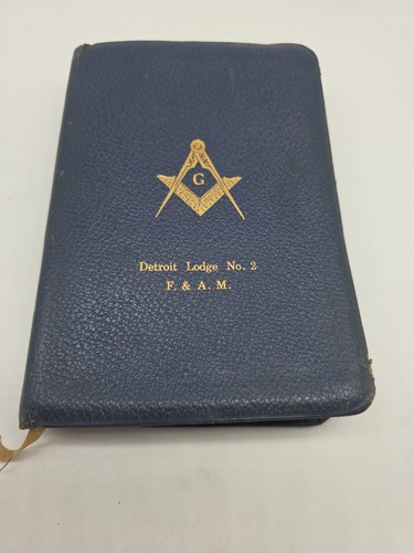 Vintage masonic holy bible - masonic,
