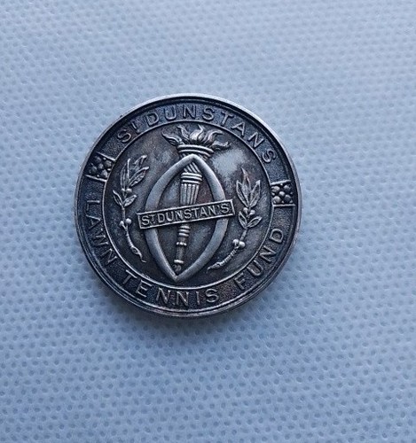 1920 solid silver medal - solid,