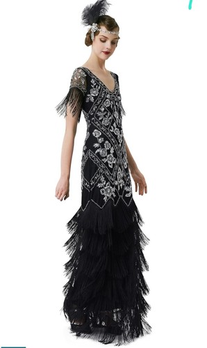 Babeyond women flapper dress - flapper,