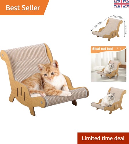 Roomy sisal cat bed - bed,